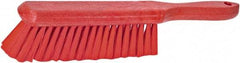 PRO-SOURCE - PBT Duster - 1-3/4" Bristle Length, 8" Long x 2" Wide Head, Foam Handle, Red - All Tool & Supply