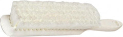 PRO-SOURCE - PBT Duster - 1-3/4" Bristle Length, 8" Long x 2" Wide Head, Foam Handle, White - All Tool & Supply