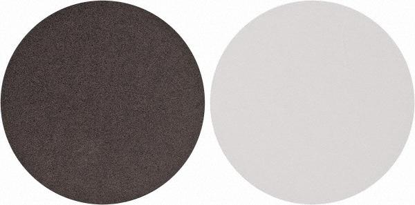 Tru-Maxx - 8" Diam, 120 Grit Aluminum Oxide Adhesive PSA Disc - Fine Grade, X Weighted Cloth Backing, For Stationary Disc Sanders - All Tool & Supply