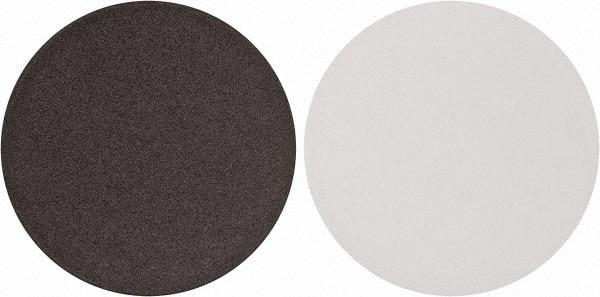 Tru-Maxx - 8" Diam, 100 Grit Aluminum Oxide Adhesive PSA Disc - Fine Grade, X Weighted Cloth Backing, For Stationary Disc Sanders - All Tool & Supply