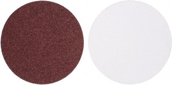 Tru-Maxx - 10" Diam, 24 Grit Aluminum Oxide Adhesive PSA Disc - Very Coarse Grade, X Weighted Cloth Backing, For Stationary Disc Sanders - All Tool & Supply