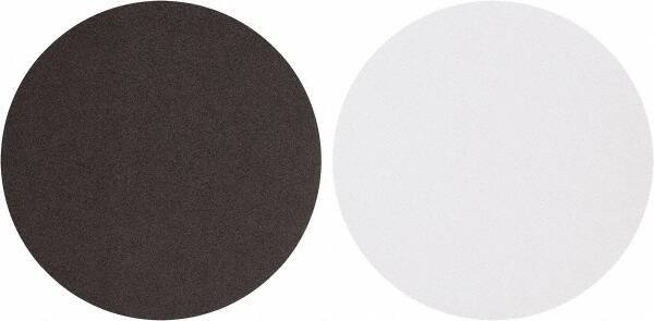 Tru-Maxx - 10" Diam, 100 Grit Aluminum Oxide Adhesive PSA Disc - Fine Grade, X Weighted Cloth Backing, For Stationary Disc Sanders - All Tool & Supply