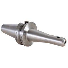 Techniks - BT40 Taper Shank 3/8" Hole End Mill Holder/Adapter - 1" Nose Diam, 4.72" Projection - Exact Industrial Supply