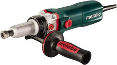 Metabo - 1/4 Inch Collet, 2,500 to 8,700 RPM, lnline, Electric Die Grinder - 8.5 Amp - All Tool & Supply