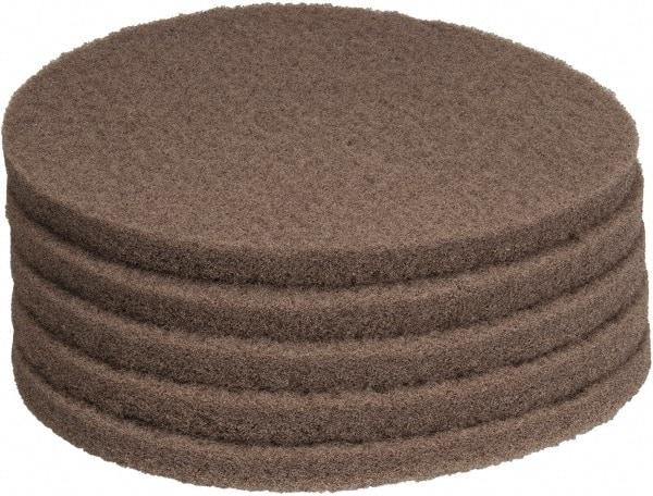 PRO-SOURCE - Polishing Pad - 15" Machine, Tan Pad, Polyester - All Tool & Supply