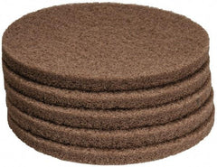 PRO-SOURCE - Polishing Pad - 14" Machine, Tan Pad, Polyester - All Tool & Supply