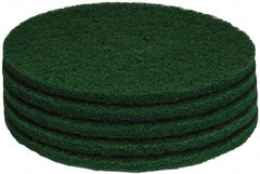 PRO-SOURCE - Stripping Pad - 20" Machine, Green Pad, Polyester - All Tool & Supply