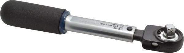 Sturtevant Richmont - 3/8" Drive Preset Clicker - 30 In/Lb to 17 N/m Torque, 7-7/8" OAL - All Tool & Supply