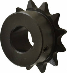 Browning - 12 Teeth, 1/2" Chain Pitch, Chain Size 41, Finished Bore Sprocket - 3/4" Bore Diam, 2.089" Pitch Diam, 2.17" Outside Diam - All Tool & Supply