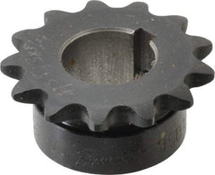 Browning - 13 Teeth, 3/8" Chain Pitch, Chain Size 35, Finished Bore Sprocket - 3/4" Bore Diam, 1.567" Pitch Diam, 1-3/4" Outside Diam - All Tool & Supply