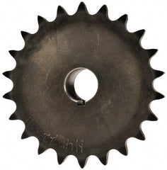 Browning - 22 Teeth, 1/2" Chain Pitch, Chain Size 40, Finished Bore Sprocket - 3/4" Bore Diam, 3.513" Pitch Diam, 3-3/4" Outside Diam - All Tool & Supply