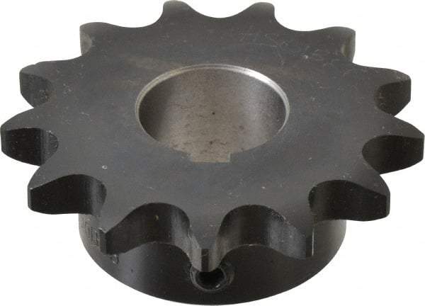 Browning - 13 Teeth, 5/8" Chain Pitch, Chain Size 50, Finished Bore Sprocket - 1" Bore Diam, 2.612" Pitch Diam, 2.91" Outside Diam - All Tool & Supply