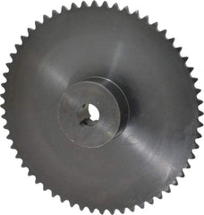 Browning - 60 Teeth, 3/8" Chain Pitch, Chain Size 35, Finished Bore Sprocket - 3/4" Bore Diam, 7.165" Pitch Diam, 7.38" Outside Diam - All Tool & Supply