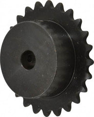 Browning - 24 Teeth, 3/8" Chain Pitch, Chain Size 35, Finished Bore Sprocket - 1/2" Bore Diam, 2-7/8" Pitch Diam, 3.07" Outside Diam - All Tool & Supply