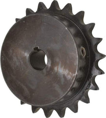 Browning - 22 Teeth, 1/2" Chain Pitch, Chain Size 40, Finished Bore Sprocket - 5/8" Bore Diam, 3.513" Pitch Diam, 3-3/4" Outside Diam - All Tool & Supply