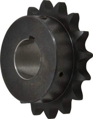 Browning - 16 Teeth, 3/4" Chain Pitch, Chain Size 60, Finished Bore Sprocket - 1-3/8" Bore Diam, 3-27/32" Pitch Diam, 4.22" Outside Diam - All Tool & Supply