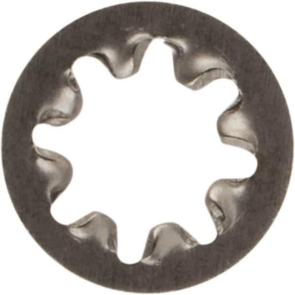 Value Collection - #2 Screw, 0.095" ID, Stainless Steel Internal Tooth Lock Washer - 0.2" OD, Grade 410 - All Tool & Supply