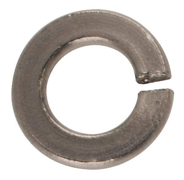 Value Collection - #2, 0.02" Thick Split Lock Washer - 316 Stainless Steel, Uncoated, 0.088" Min ID, 0.094" Max ID - All Tool & Supply