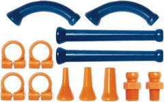 Loc-Line - 1/4" Hose Inside Diam, Coolant Hose Extension Element Kit - For Use with Loc-Line Modular Hose System - All Tool & Supply