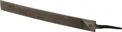 PFERD - 14" Long, Bastard Cut, Flat American-Pattern File - Single/Curved Cut, 0.38" Overall Thickness, Flexible, Tang - All Tool & Supply