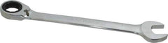 Paramount - 1" 12 Point Offset Combination Wrench - 15° Offset Angle, 12-1/2" OAL, Chrome Vanadium Steel, Polished Finish - All Tool & Supply