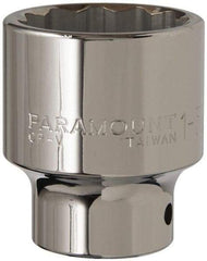 Paramount - 1-5/8", 3/4" Drive, Standard Hand Socket - 12 Points, 2-5/8" OAL - All Tool & Supply