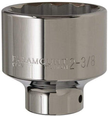 Paramount - 2-3/8", 3/4" Drive, Standard Hand Socket - 12 Points, 3-5/8" OAL - All Tool & Supply