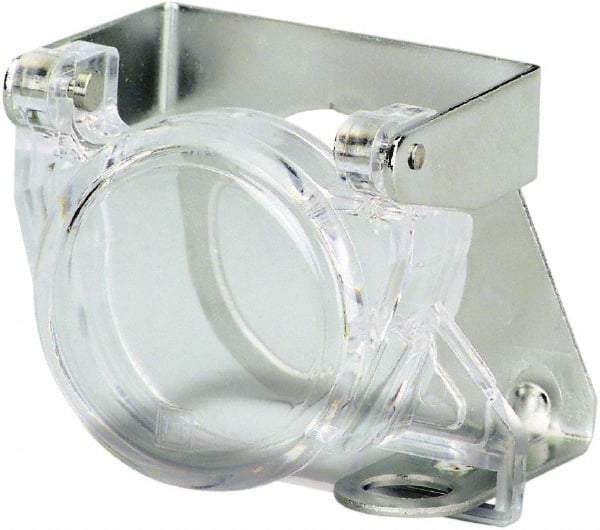 Square D - 30mm, Clear, Selector Switch Padlock Attachment - For Use with 9001K/SK Selector Switches - All Tool & Supply