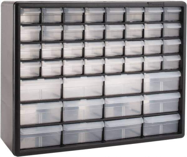 Akro-Mils - 44 Drawer, Small Parts Cabinet - 6-3/8" Deep x 20" Wide x 15-13/16" High - All Tool & Supply