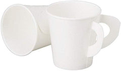 Ability One - 6 oz Paper Hot Cup with Handle - White - All Tool & Supply