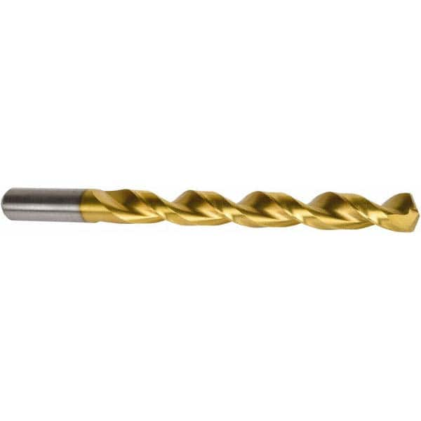 Precision Twist Drill - 0.3937" 135° High Speed Steel Jobber Drill - Exact Industrial Supply