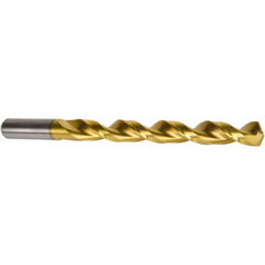 Precision Twist Drill - 0.3937" 135° High Speed Steel Jobber Drill - Exact Industrial Supply