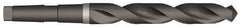 Precision Twist Drill - 33/64", 1MT 118° Point High Speed Steel Taper Shank Drill Bit - Oxide Finish, 4-5/8" Flute Length, 8" OAL, Spiral Flute, Series S209 - All Tool & Supply