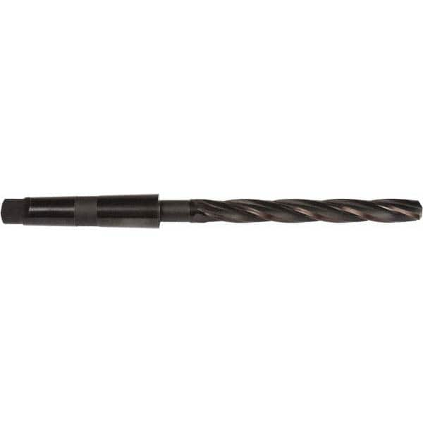 Precision Twist Drill - 1-9/16" Diam, 4 Flute, High Speed Steel 5MT Shank Core Drill - All Tool & Supply