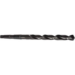 Precision Twist Drill - 15.5mm, 2MT 118° Point High Speed Steel Taper Shank Drill Bit - All Tool & Supply