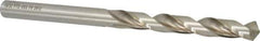 Precision Twist Drill - 19/32", 118° Point, Spiral Flute, High Speed Steel Taper Length Drill Bit - Bright Finish, 4-7/8" Flute Length, 8-3/4" OAL, Series R51 - All Tool & Supply