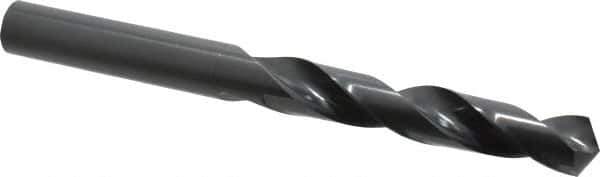 Precision Twist Drill - 1-1/16", 118° Point, Spiral Flute, High Speed Steel Taper Length Drill Bit - Oxide Finish, 6-5/8" Flute Length, 11-1/4" OAL, Series R51 - All Tool & Supply