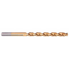 Chicago-Latrobe - 35/64" 135° Parabolic Flute High Speed Steel Taper Length Drill Bit - All Tool & Supply