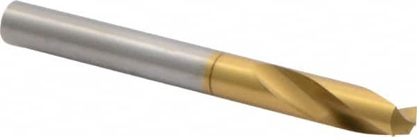 Precision Twist Drill - 1/4" Body Diam, 120°, 2-1/2" OAL, High Speed Steel Spotting Drill - All Tool & Supply