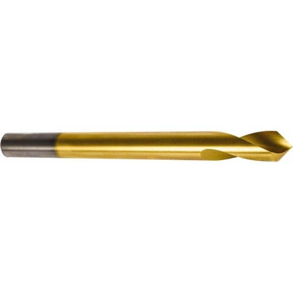 Precision Twist Drill - 5/8" Body Diam, 90°, 7" OAL, High Speed Steel Spotting Drill - All Tool & Supply