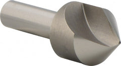 Precision Twist Drill - 1" Head Diam, 1/2" Shank Diam, 1 Flute 82° High Speed Steel Countersink - All Tool & Supply