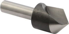 Precision Twist Drill - 3/4" Head Diam, 3/8" Shank Diam, 1 Flute 90° High Speed Steel Countersink - All Tool & Supply