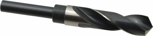 Precision Twist Drill - 27/32" Drill, 118° Point, High Speed Steel Silver Deming & Reduced Shank Drill Bit - All Tool & Supply