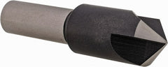 Precision Twist Drill - 1/2" Head Diam, 3/8" Shank Diam, 3 Flute 100° High Speed Steel Countersink - All Tool & Supply