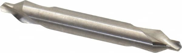 Precision Twist Drill - #3 Plain Cut 60° Incl Angle High Speed Steel Combo Drill & Countersink - All Tool & Supply