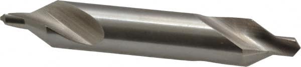 Precision Twist Drill - #5 Plain Cut 60° Incl Angle High Speed Steel Combo Drill & Countersink - All Tool & Supply