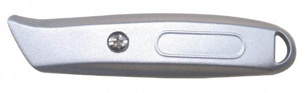 Value Collection - Fixed Utility Knife - 1-1/8" Blade, Aluminum Handle, 1 Blade Included - All Tool & Supply