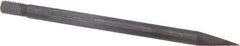 Value Collection - Pocket Scriber Replacement Point - Steel, 1/4" Body Diam, 2-3/8" OAL - All Tool & Supply