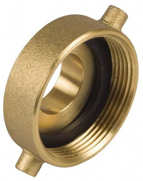 EVER-TITE Coupling Products - 2-1/2 FNST x 1-1/2 MNPS Hydrant Adapter - Brass - All Tool & Supply