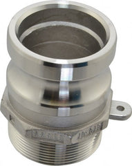 EVER-TITE Coupling Products - 2" x 2" Cam & Groove Male Adapter Male NPT Thread - All Tool & Supply